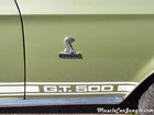 1968 Shelby Mustang GT500 Fender Badge