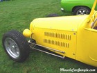 Yellow Rod Louvered Hood