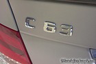 Mercedes Benz C63 AMG Trunk Name Plate