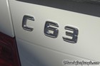 Mercedes C63 AMG Sedan Trunk Insignia