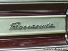 1967 Barracuda Convertible Rear Name Plate