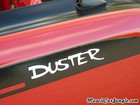1971 340 Wedge Duster Front Insignia