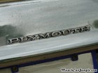 1974 Plymouth Satellite Rear Bumper Name Plate