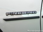 1984 Firebird Name Plate