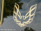 1977 Trans Am TA Roof Decal