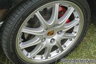 Black Porsche Boxster S Wheel